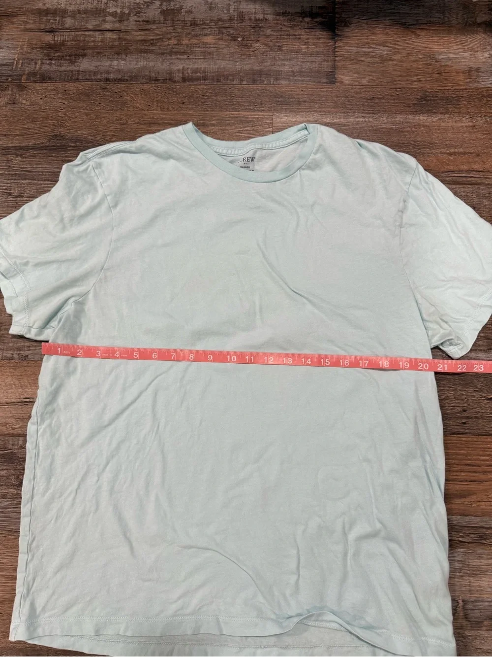 J.Crew Men’s Crewneck T-Shirt Light Blue Pastel Size X-Large